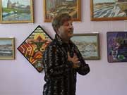Открытие выставки в Доме творчества писателей в Комарово